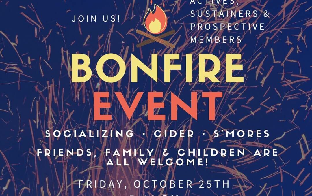 social members event bonfire